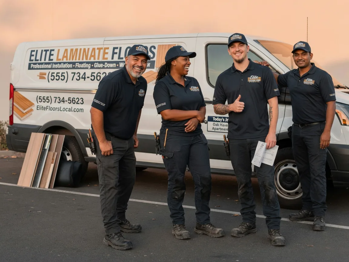 Laminate flooring installation company in Berwick, IA